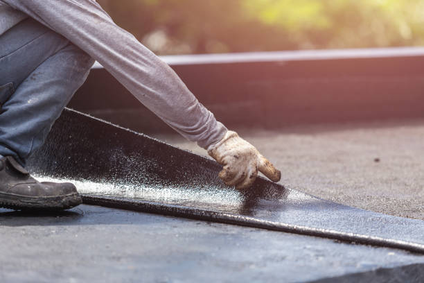 Professional Crawl Space Encapsulation technician working in New Milford, IL